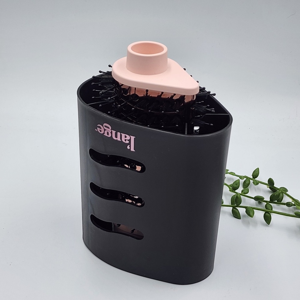 L'ange Le Volume 65 2-In-1 Teardrop Brush Dryer Attachment Barrel Pink Hair Tool